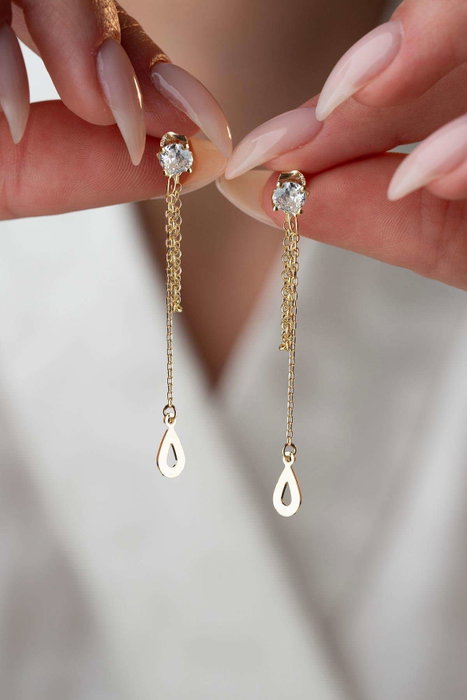 Heliophilia Silver Pendientes de Plata de Ley con Recubrimiento de Oro Heliophilia Silver Pendientes de Plata de Ley con Recubrimiento de Oro